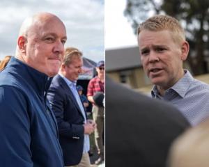Prime Minister Christopher Luxon (L) and Labour leader Chris Hipkins. Photo: RNZ