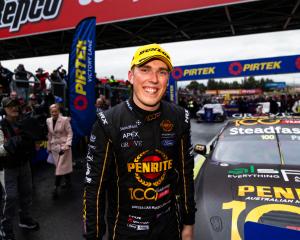 Kiwi Matt Payne took out a dramatic Bathurst after starting way back in 18th. Photo: Getty Images