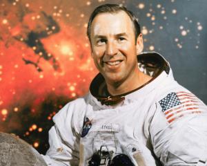 Jim Lovell commanded Apollo 13, the only Apollo mission scheduled to land on the Moon which did...