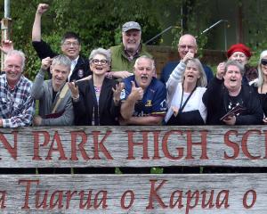 Alumni of Logan Park High School’s first class celebrate their 50th jubilee reunion at Logan Park...