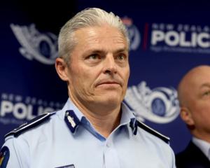 Police Commissioner Richard Chambers. Photo RNZ / Marika Khabazi
