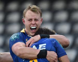 Happy days for Otago rugby. PHOTO: PETER MCINTOSH
