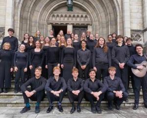 The Southern Youth Choir outside St Paul's earlier this year. PHOTO: SUPPLIED