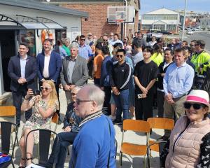The official opening of the new Seafarers Welfare Centre at the Port of Timaru was well supported...