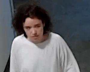 Te Anihana Pomana on CCTV before she disappeared. Photo: NZ Police