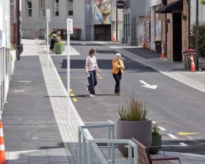Finishing touches to the Bath St upgrades, including new lighting, cultural works, signs and road...