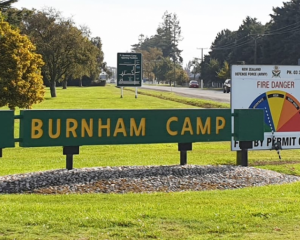Burnham Military Camp. Photo: RNZ