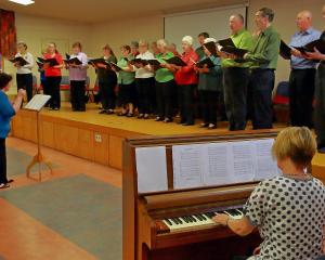 Balclutha Phoenix Singers at an earlier concert. PHOTOS: SUPPLIED