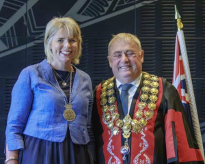 Mayor Phil Mauger appointed Papanui Ward city councillor Victoria Henstock as deputy mayor. Photo...