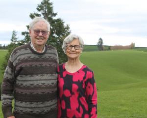 Allan and Noeline Smith at their home on Bracken Hill farm in Pukerau Valley, just outside of...