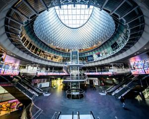 A view inside the Fulton Subway station and transpirational hub on February 07, 2025 in New York...
