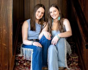 Marissa (left) and Caitlyn Byars of Halton Hart. Photo: supplied