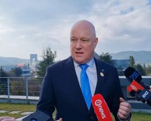 Prime Minister Christopher Luxon at APEC in South Korea. Photo: RNZ/screenshot