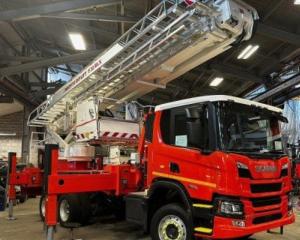 A new Fraser FireType 5 Medium Aerial Appliance, which is due to arrive in Dunedin by the end of...