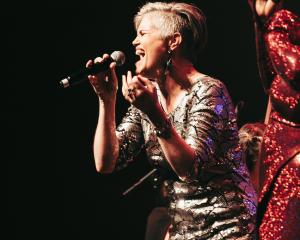 Naomi Ferguson was one of the trio of professional singers who entertained the audience at the ...