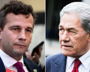 ACT leader David Seymour (left) and NZ First's Winston Peters. Photo: NZ Herald 