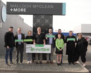 The Grace Street Project has launched its Southland 1000 fundraising. Pictured (from left) are...
