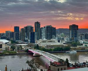 The river city horizon is spectacular at sunset. PHOTOS: DAVID HILL
