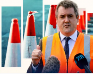Infrastructure Minister Chris Bishop. Photo: RNZ