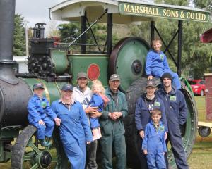 Steam engines are a family affair for the Scandrett and Sanderson families, with the entire clan...