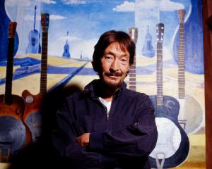 Chris Rea in his studio in 2005. Photo: Richard Ecclestone/Redferns via Getty Images