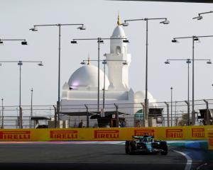 The Saudi Grand Prix. File photo: Reuters