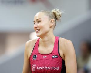 Carys Stythe is relishing bringing the vibes in her second season with the Southern Steel. PHOTO...