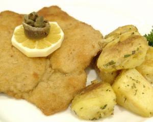 The Matterhorn of meat, with potatoes. PHOTO: LINDA ROBERTSON
