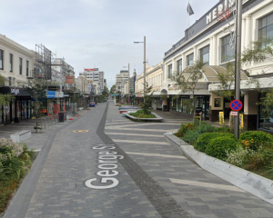 The attack happened in an alleyway off George St. Photo: Google Maps