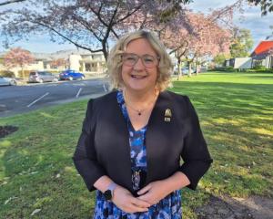 Hastings District mayor Wendy Schollum. Photo: RNZ/Alexa Cook