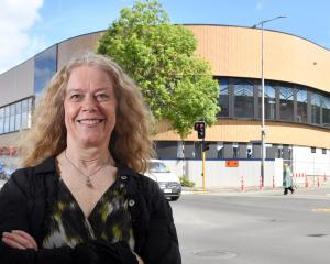 Council chairwoman Hilary Calvert stands in front of the new ORC building. PHOTO: STEPHEN JAQUIERY