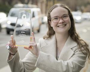 University of Otago student Olivia Adie has been named the 2026 Yellow Ribbon Youth Safety Hero...