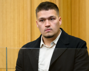 Waiariki McIlroy-Jones appears at Christchurch District Court for sentencing on charges relating...