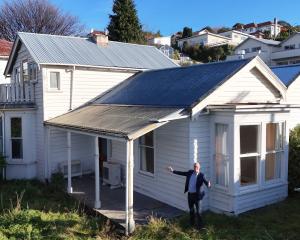 Planner Conrad Anderson is hoping someone will remove the historic house at 56 Cargill St rather...