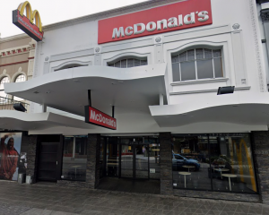 The five youths have been trespassed from McDonald's in George St. Photo: Google Maps 