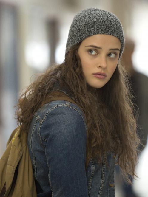 Katherine Langford plays the part of Hannah Baker, who takes her own life in the first series....