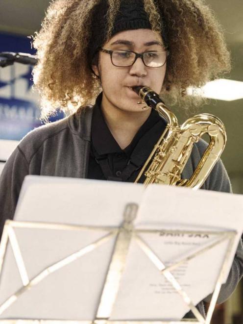 Edyn was a talented saxophone player, her school principal said. Photo: Supplied via NZ Herald