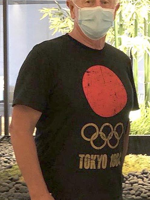 Gerrard back in Tokyo for the Olympics, 57 years after swimming at the 1964 Games in Tokyo.