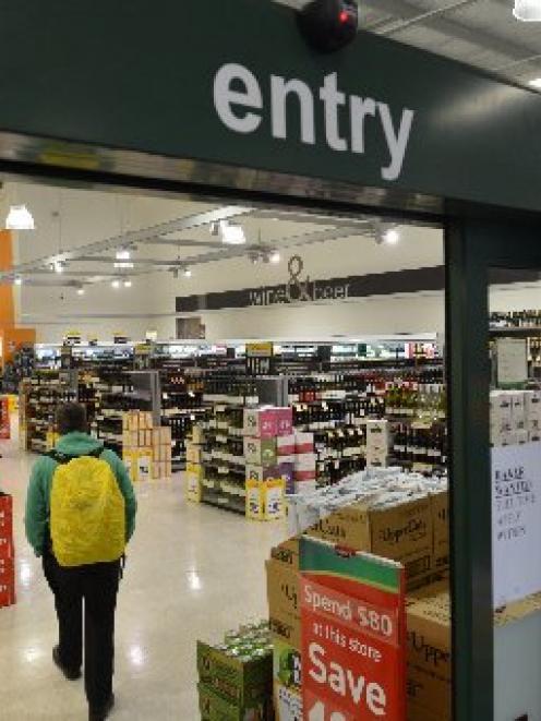 Relatively cheap beer and wine is available in supermarkets. Photo: ODT files 