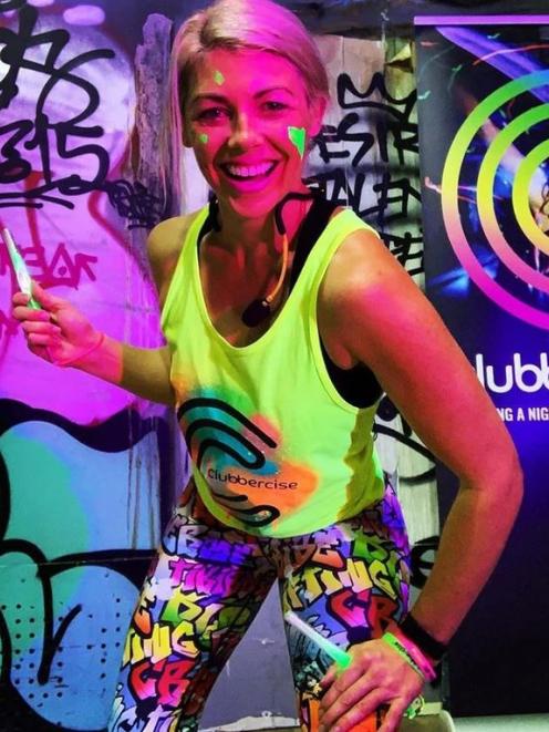 'Clubbercise' Instructor Chloe Bodger. Photo: Supplied