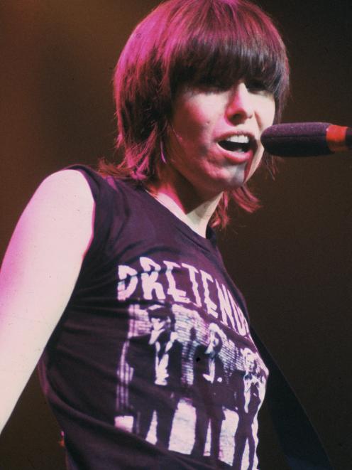 Chrissie Hynde performing in London in 1981. Photo: Getty Images 