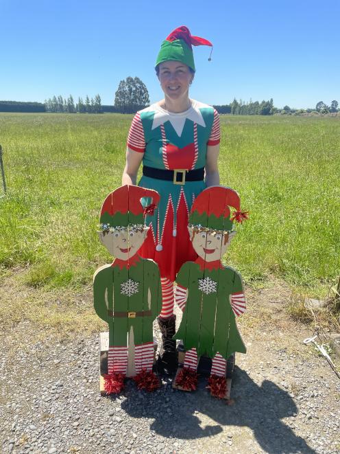 Mid Canterbury farmer and Rural Support Trust welfare co-ordinator Frances Beeston with her old...