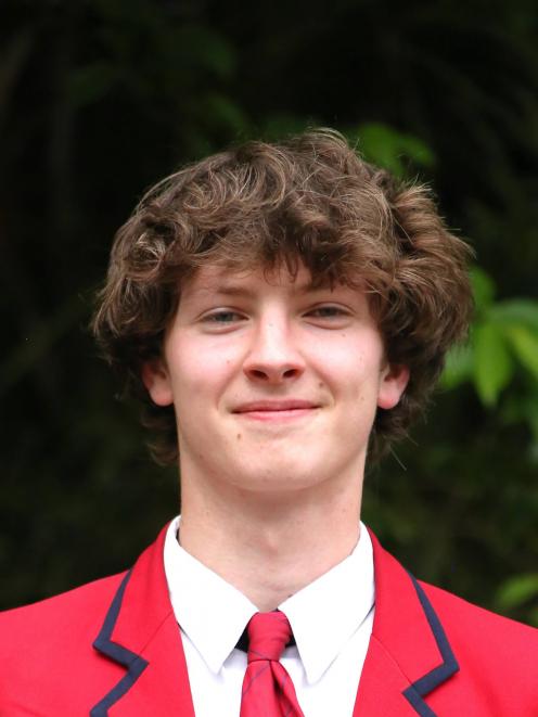 Trinity Catholic College Dux Samuel Kelly.