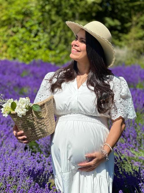 Nathalia Paiva, of Invercargill, is 39 weeks’ pregnant and is expecting to delivery her baby via...