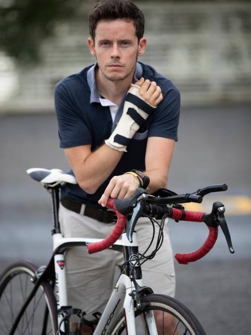Michael Cannon was on his way home from work when he collided with the e-scooter rider on the...