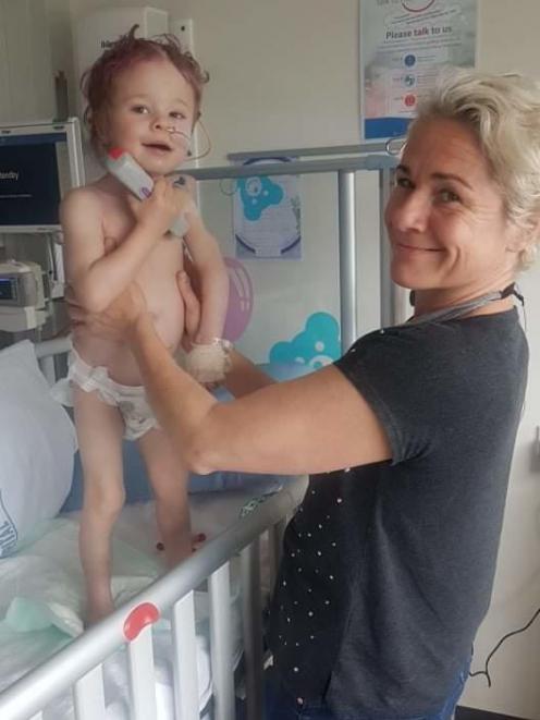 Bronwen Meredith and son Jaxon. Photo: Supplied