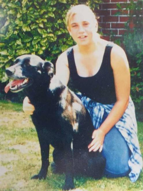 Kirsty Bentley with Abby. Photo: Supplied