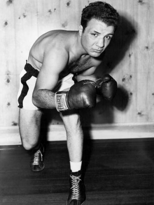 Jake LaMotta around 1949. Photo Getty