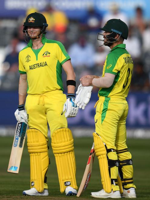 Steve Smith and David Warner are back playing for Australia. Photo: Getty Images