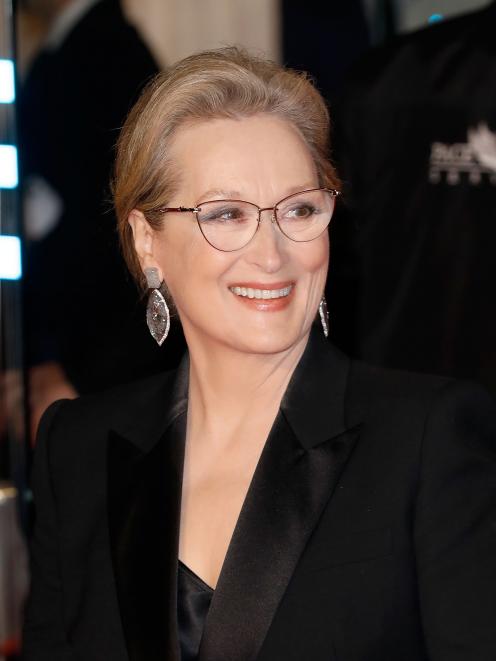 Meryl Streep at the premiere of The Post in London. Photo: Getty Images 